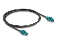 DELOCK Kabel HDMTD Z single Buchse zu HDMTD Z single BU 1m