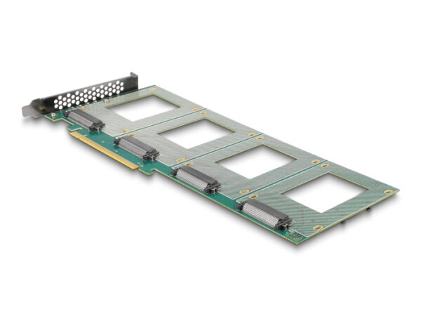 DELOCK PCI Express 4.0x16 Karte zu 4x intern U.2 NVMe SFF863
