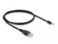 DELOCK Kabel USB 2.0 Typ-A Stecker zu 4x offene Kabelenden