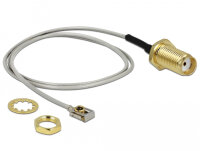 DELOCK Antennenkabel RP-SMA Buchse zum Einbau zu I-PEX