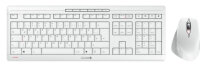 CHERRY TAS DESKTOP-SET Stream Comfort Wir DE-Lay Weiß