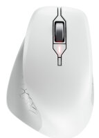 CHERRY Stream Wireless Maus Comfort weiß