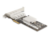 DELOCK PCI Express x4 Karte zu 4 x SFP Slot Gigabit LAN i350