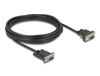 DELOCK Seriell Kabel RS-232 D-Sub9 Buchse zu D-Sub9 Bu strom