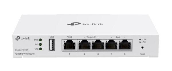 TP-Link WL-Router Festa FR205 Gigabit VPN-Router