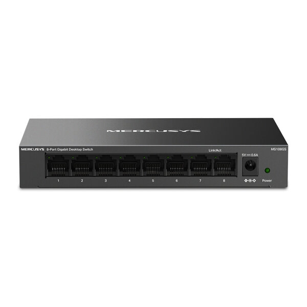 Mercusys Switch MS108GS 8-Port Gigabit Steel Case