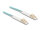 DELOCK LWL Kabel LC Duplex zu LC Duplex Multimode OM3 1 m