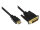 Good Connections Kabel HDMI-St.-DVI-D 24+1 St. schwarz 1m