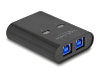 DELOCK USB 5 Gbps Switch für 2 PC an 1 Gerät
