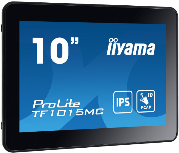 IIYAMA 25.7cm (10,1") TF1015MC-B3  16:10 M-Touch HDMI+DP+USB