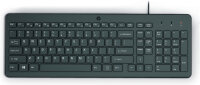 HP Tastatur 150 Kabelgebunden USB-A deutsch Schwarz