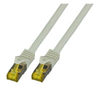 EFB RJ45 Patchkabel Cat.6A S/FTP LSZH Cat.7 Rohkabel grau