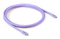 Club3D Lifestyle USB-C Kabel  PD 240W,20Gbps  2m lila...