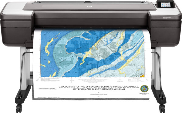 HP Designjet T1700dr Printer 44"                  W6B56A#B19 (Speditionsversand)