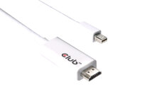 Club3D Mini DP->HDMI 2.0 3m