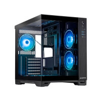 Chieftec Geh Visio GM-30B-TG-OP schwarz Tempered Glass x 2