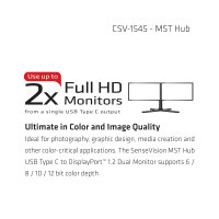 Club3D Adapter USB 3.1C >DP1.2