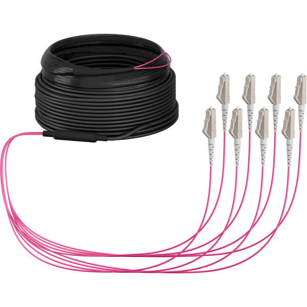 EFB  Trunkkabel U-DQ(ZN)BH 8G 50/125, LC/LC OM4 20m