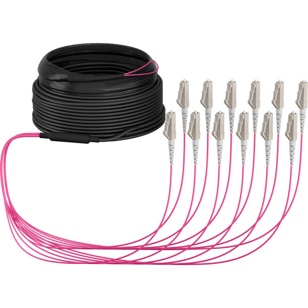 EFB  Trunkkabel U-DQ(ZN)BH 12G 50/125, LC/LC OM4 10m