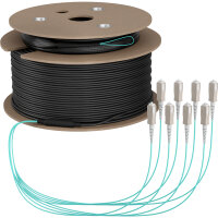 EFB  Trunkkabel U-DQ(ZN)BH 12G 50/125, SC/SC OM3 200m