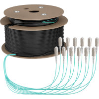 EFB  Trunkkabel U-DQ(ZN)BH 12G 50/125, SC/SC OM3 60m