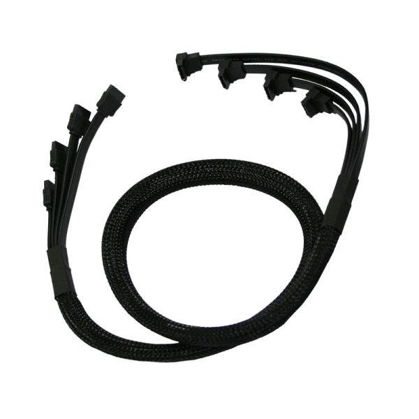 Nanoxia SATA 3.0 4-fach 85cm