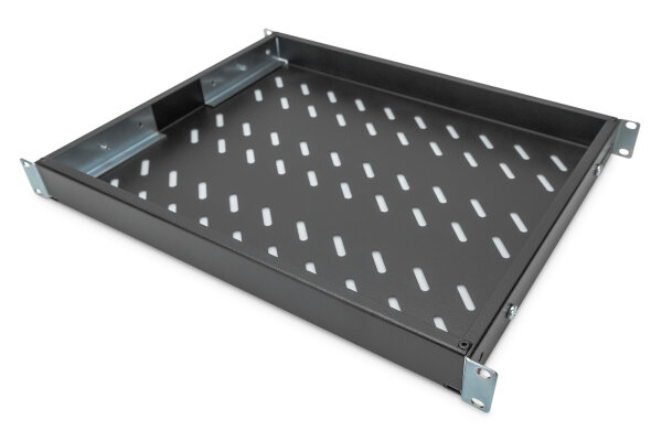 Digitus Fachboden mit variablen Befestigungsschienen zum Festeinbau in 483 mm (19")-Schränke