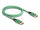DELOCK DisplayPort Kabel 16K 60Hz 1m grün Metall