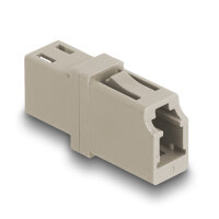 DELOCK LWL Kupplung LC Simplex Bu zu LC Simplex Bu OM1/OM2