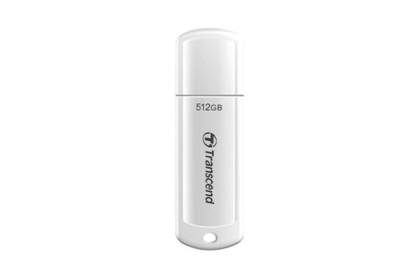 USB-Stick 512GB Transcend JetFlash 730 USB3.1 weiß