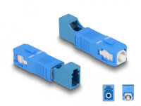 DELOCK LWL Hybrid Kupplung SC Simplex St zu LC Bu blau