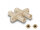 DELOCK LWL Kupplung ST Duplex Buchse zu ST Duplex Bu beige