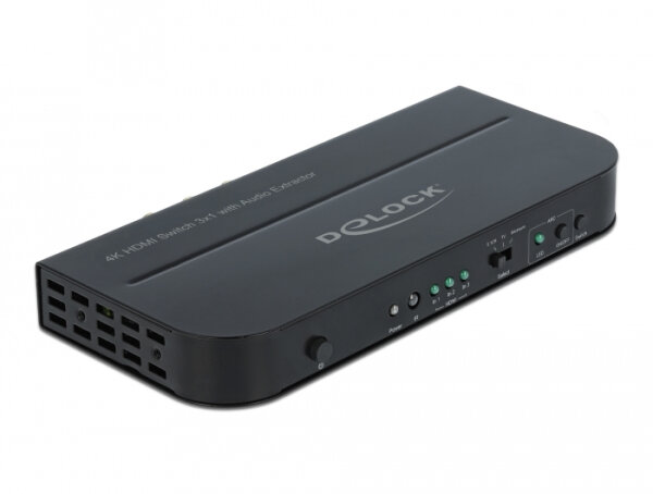 DELOCK HDMI Switch 3 x HDMI in zu 1 x HDMI out 8K 60 Hz