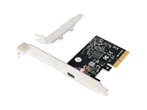 CONCEPTRONIC 4xPCIe3.0 Card 1xUSB-C3.2 Gen2x2         20Gbps