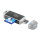 I-Tec Cardreader USB 3.0 grau