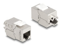 DELOCK Keystone Modul RJ45 Bu zu LSA Cat.6A Slim werkzeugfr.