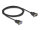 DELOCK Seriell Kabel RS-232 D-Sub9 St zu Bu Steckergehäu. 2m
