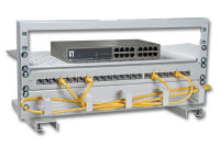 EFB Mini Netzwerkständer 19" 4HE, grau