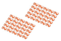 DIGITUS Farbclips für Patchkabel 100Stk. Orange