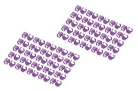 DIGITUS Farbclips für Patchkabel 100 Stk. Violett