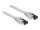 DELOCK RJ45 Netzwerkkabel Cat.8.1S/FTP 0,5m bis 40Gbps Grau