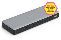 DIGITUS Docking USB-C->HDMI,DP,USBA,USBC,RJ45,DC,Audio...