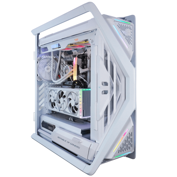 Ultra Gaming R7-9800X3D-RTX5080 OC 32GB RGB DDR5 4TB M2 16GB RTX5080 OC B850 WaKü WiFi7 1000W W11Pro White Edition