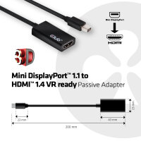 Club3D Adapter mDP > HDMI 1.4