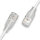 Wantec Patchkabel UTP  CAT6a eGlow     d=2,8mm 1,50m  weiß
