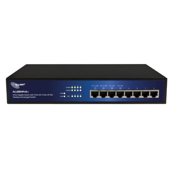 Allnet ALL8804PoE+ 8-Port