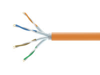 Equip Instal.Kab Cat7  Simplx S/FTP DCA  305.00m orange LSZH