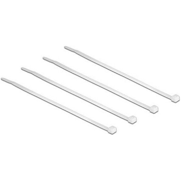 DELOCK Kabelbinder 100mm 100Stk transparent