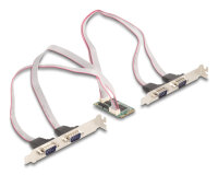 DELOCK Mini PCIe I/O full size 4 x Seriell RS-232