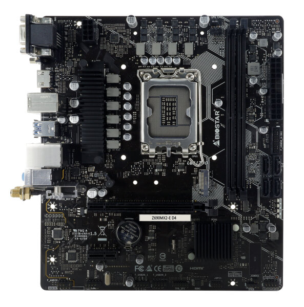 Biostar Z690MX2-E D4                 (Z690,S1700,mATX,DDR4)